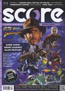 obálka časopisu Score
